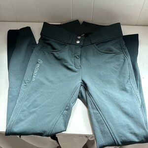 Montar Megan Yati Highwaist - Bottle green, Fullgrip Breeches.